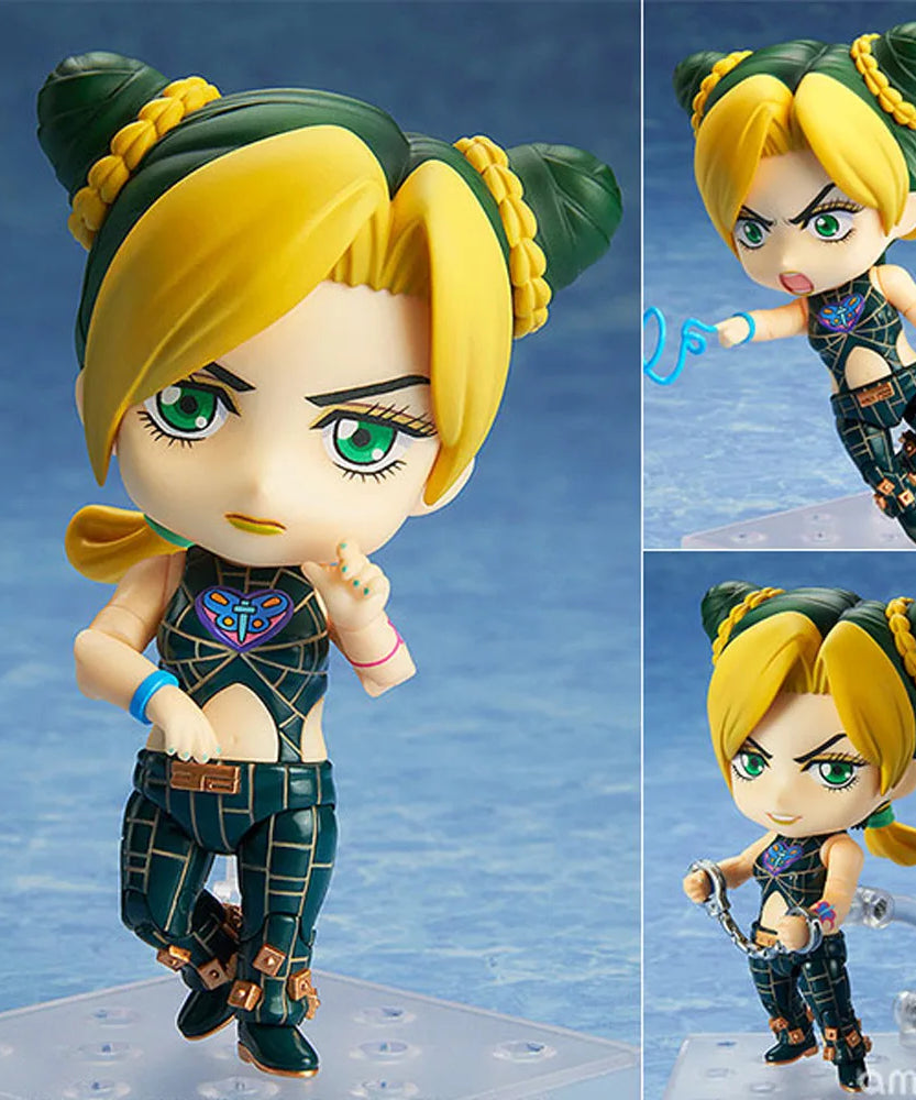 10cm JoJo's Bizarre Adventure JoJos Kujo Jolyne  Anime Figurine Action Figure Toys Doll Christmas Gift With Box