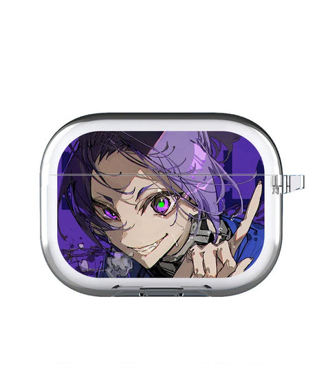 Demon Slayer AirPods Case – Soft TPU Cover for AirPods Pro 2/3/4 (Tanjirou & Nezuko)