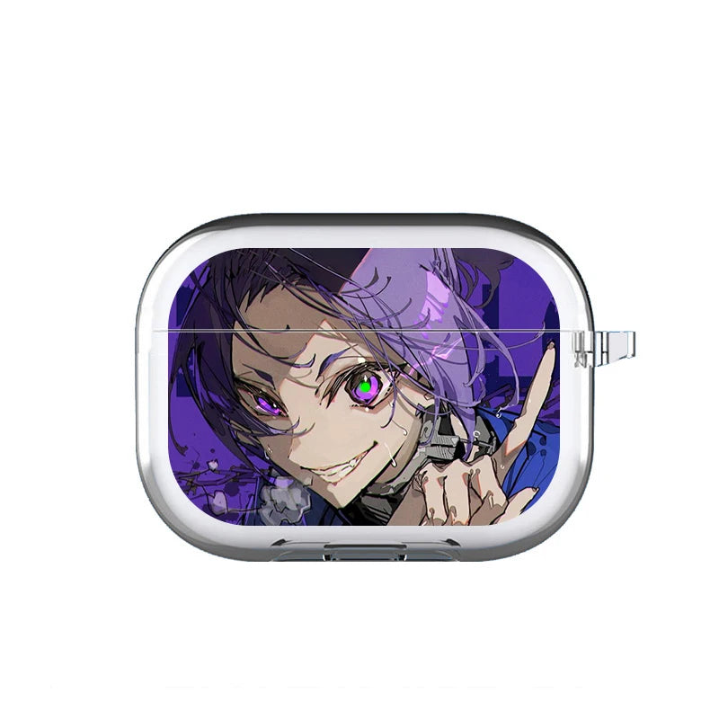 Demon Slayer AirPods Case – Soft TPU Cover for AirPods Pro 2/3/4 (Tanjirou & Nezuko)