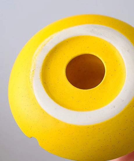 Creative cute One Piece Straw Hat Ceramic Ashtray Office Desktop Home Gaming Ashtray Personalized Gift for Boyfriend Decoratives