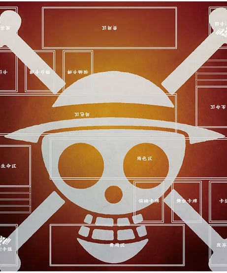 Anime Playmat DIY OPCG Two-player Card Pad New ONE PIECE Duel Plate Luffy Rubber Card Pad Battle Board Game Pad Festival Gift