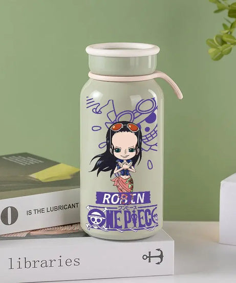 Anime One Piece Monkey D. Luffy Roronoa Zoro Nami Usopp Chopper Nico Robin Franky Insulated Cup Drinking Cup Anime Cup
