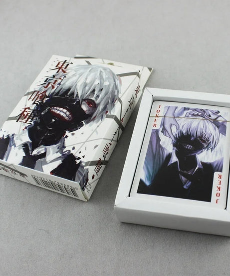 Anime Tokyo Ghoul Poker Cards Desk Playing Props Fans' Novelty Collection Accessories