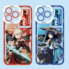 Genshin Impact Case for iPhone (16/15/14/13/12/11 & Pro Max)