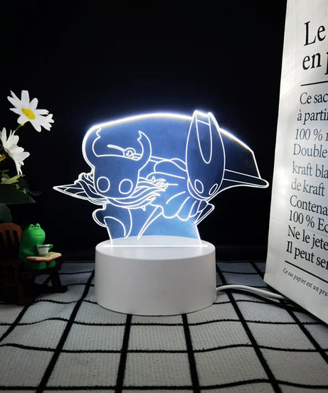Hollow Knight Hornet Night Light Anime Fashionable Personalized Simple Desktop Decoration Stand Lamp Boy's Birthday Gift