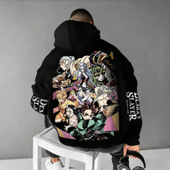 Demon Slayer Hoodie — Anime Print Pullover