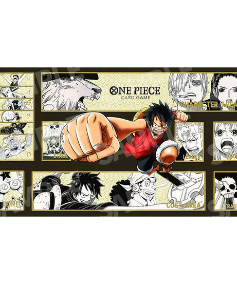 One Piece OPCG Playmat Luffy Edwards Newgate Anime Playmat Trading Card Game Mat Dedicated Card Play Against Table Mat Gift