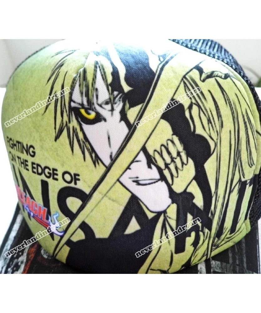 Kurosaki Ichigo Bleach Anime Cap – Adjustable Summer Mesh Hat