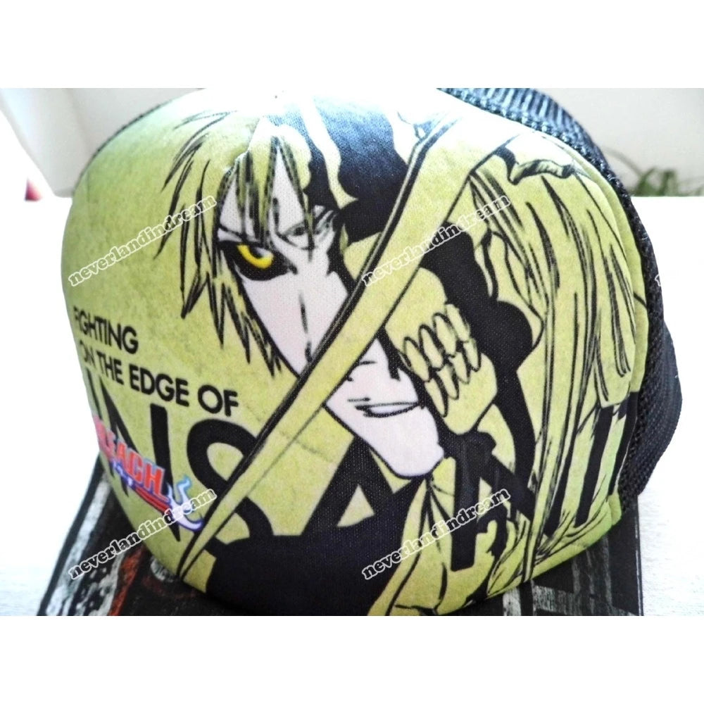 Kurosaki Ichigo Bleach Anime Cap – Adjustable Summer Mesh Hat