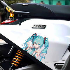 Hatsune Miku Waterproof Vinyl Sticker — Car & Laptop Decal