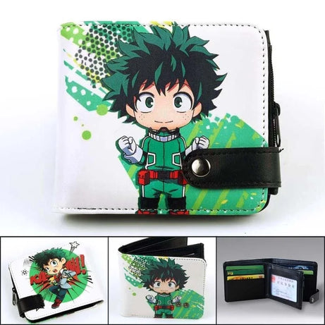 My Hero Academia Midoriya Izuku Men's Wallet - PU Leather with Coin Purse