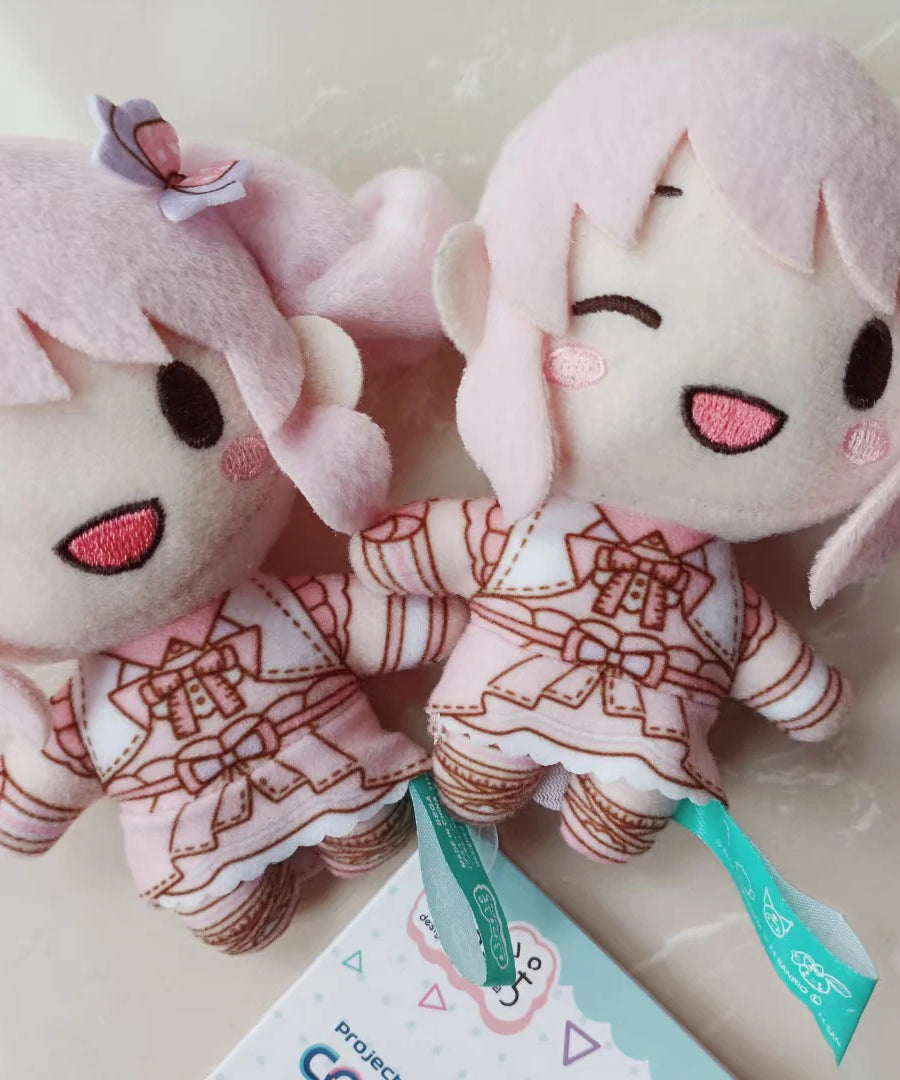 10cm Pjsk Plush Doll Toys Project Sekai Akiyama Mizuki Stuffed Plushies Keychain Yoisaki Kanade Pendant Backpack Bag Decor