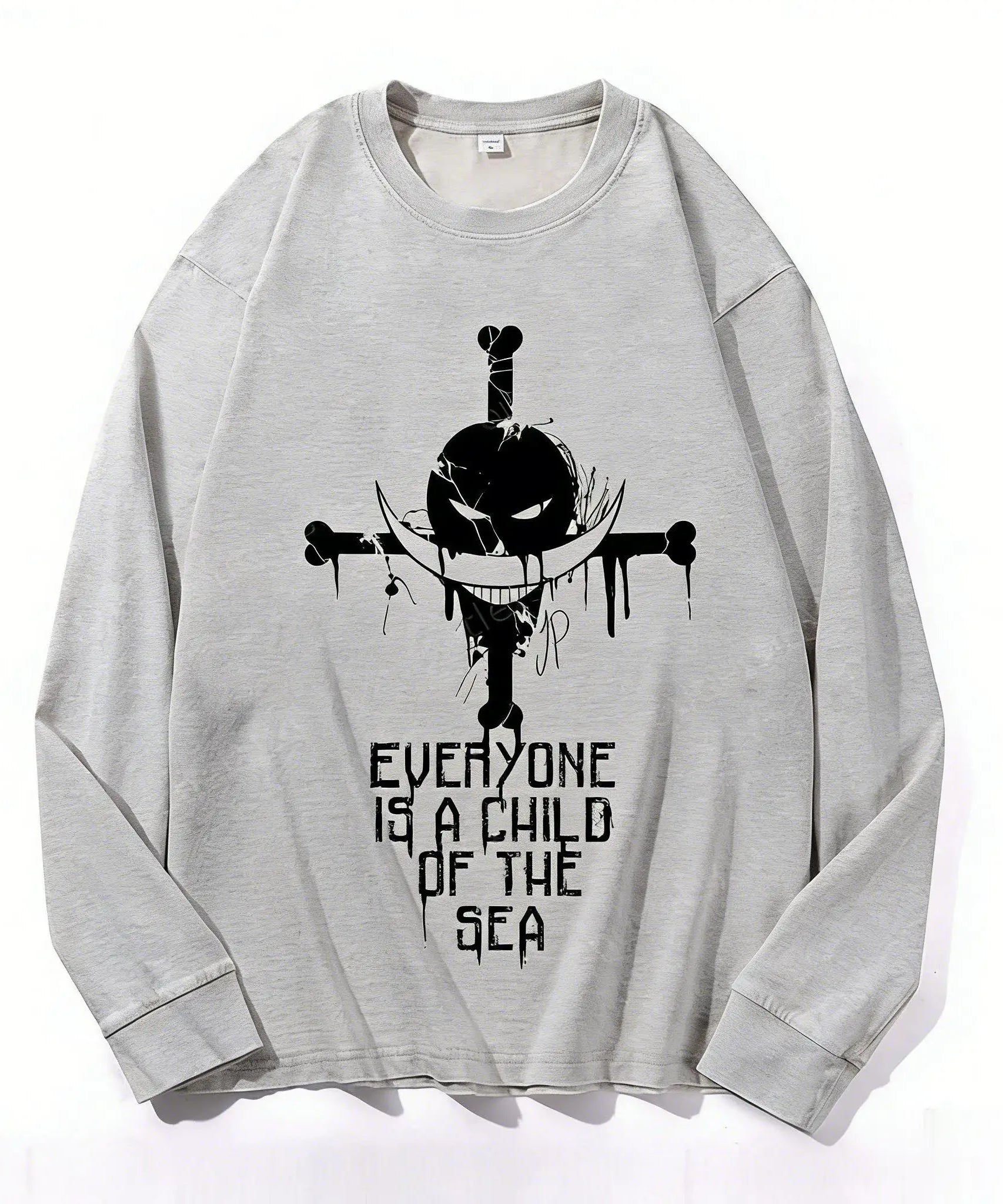 One Piece Skull Anime Pullover Hoodies Men Women Streetwear Sweatshirt Graphic Casual Tops Long Sleeve Y2k Unisex Oversized 2026