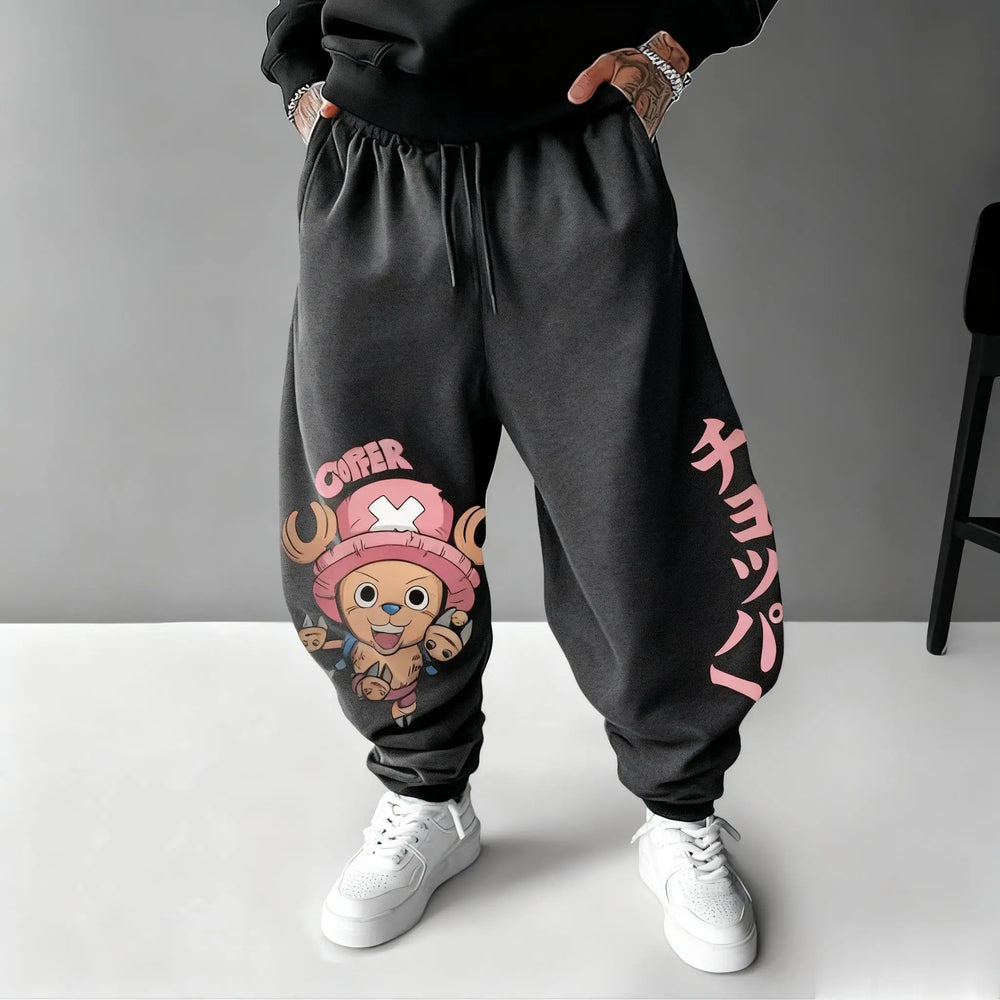 One Piece Tony Tony Chopper Joggers — Anime Print Sweatpants 2