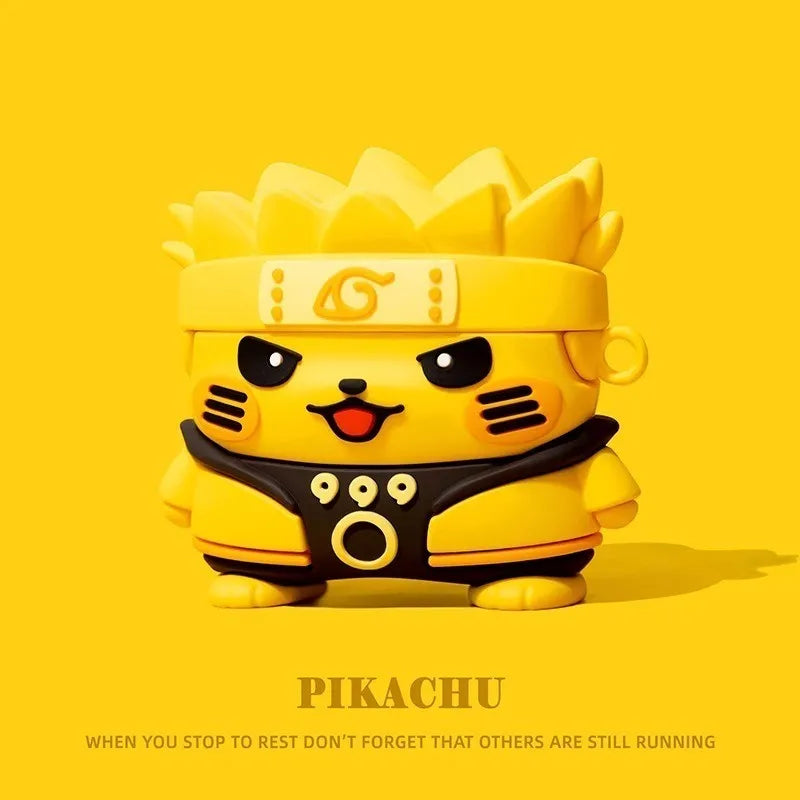 Pokemon  Case silicone For AirPods 3 Protective sleeve For AirPods Pro 1/2/Pro2 Cover 3D silicone Fall prevention Case