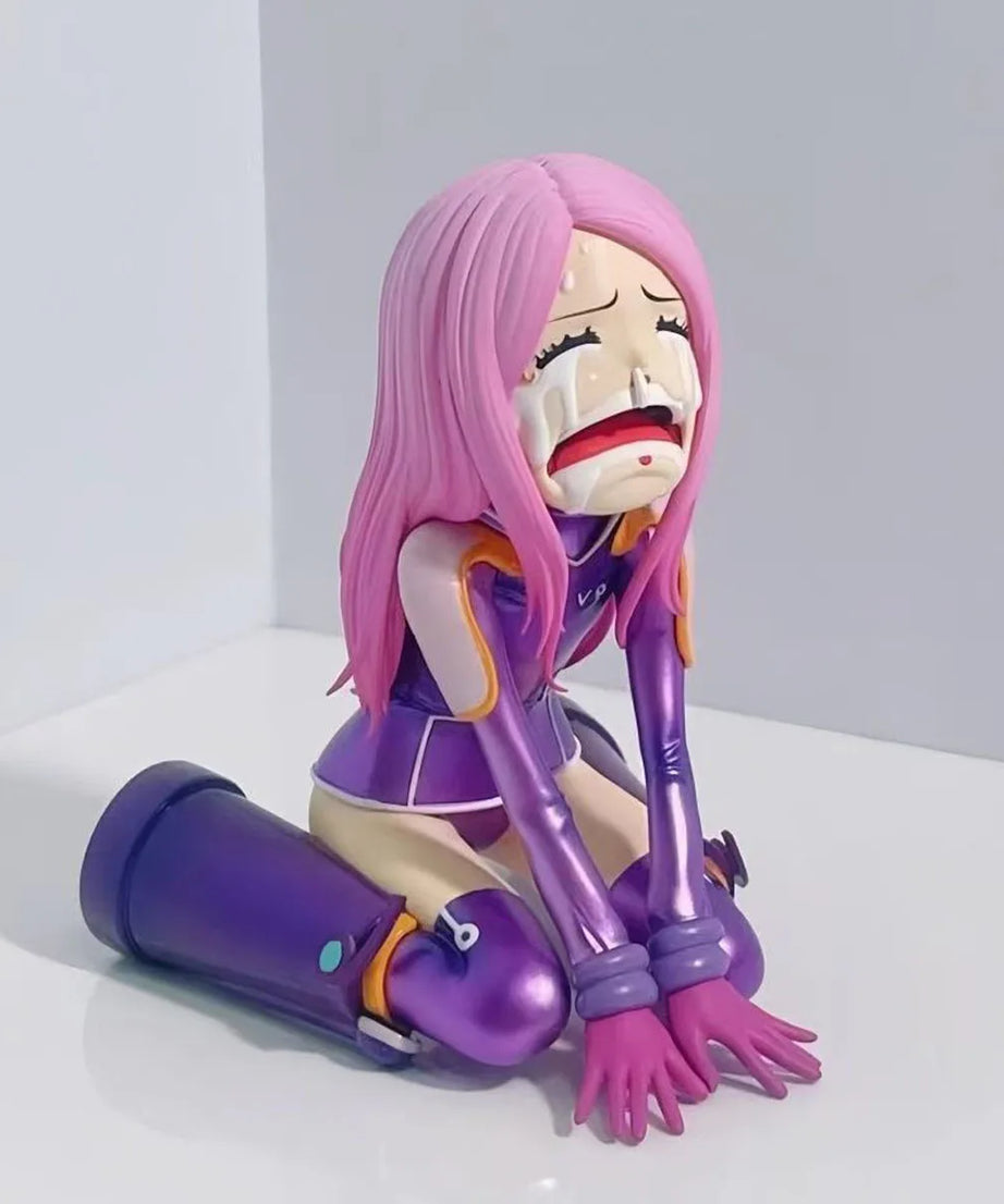 12cm Anime One Piece Figure Crying Jewelry Bonney Action Figures Egg Tip Island Pvc Collection Model Statue Toys Doll Kids Gifts