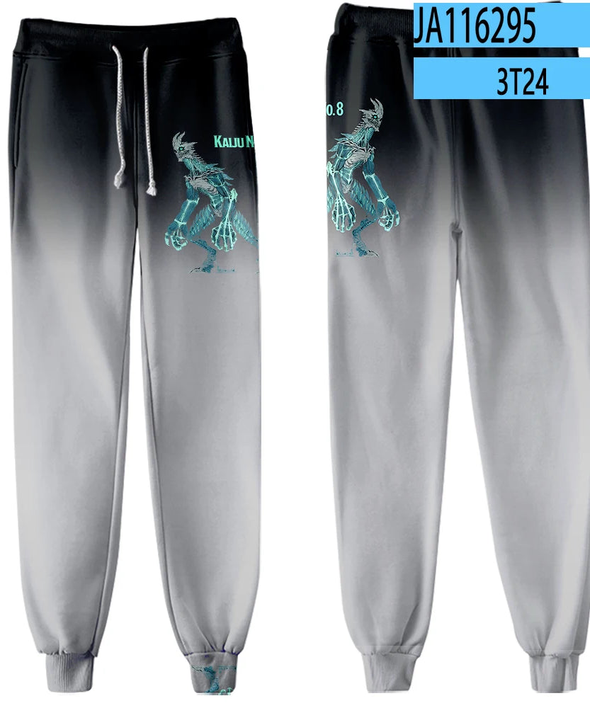 Kaiju No. 8 3D Jogger Pants – Anime Fitness & Casual Sweatpants