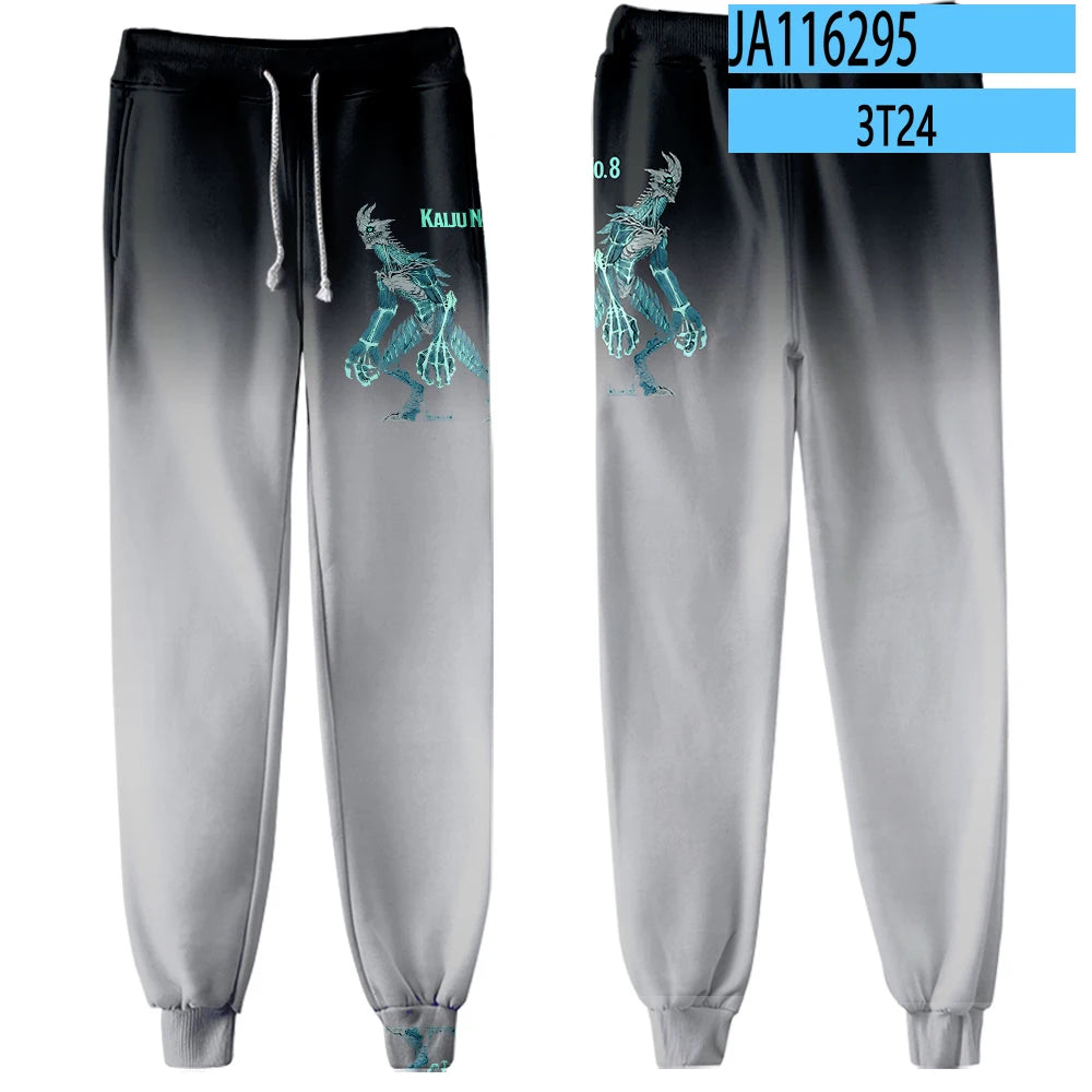 Kaiju No. 8 3D Jogger Pants – Anime Fitness & Casual Sweatpants