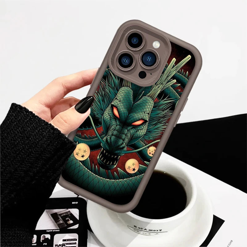 Dragon Ball Goku Soft Case for iPhone 15/14/13/12/11/XS/XR/X