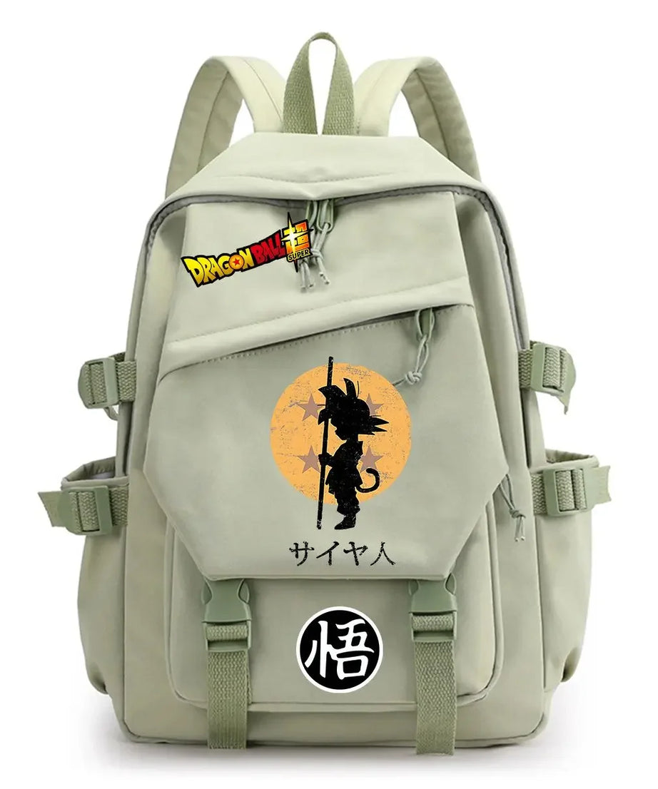 Goku Dragon Ball Backpack – Anime Canvas Bag for School & Travel