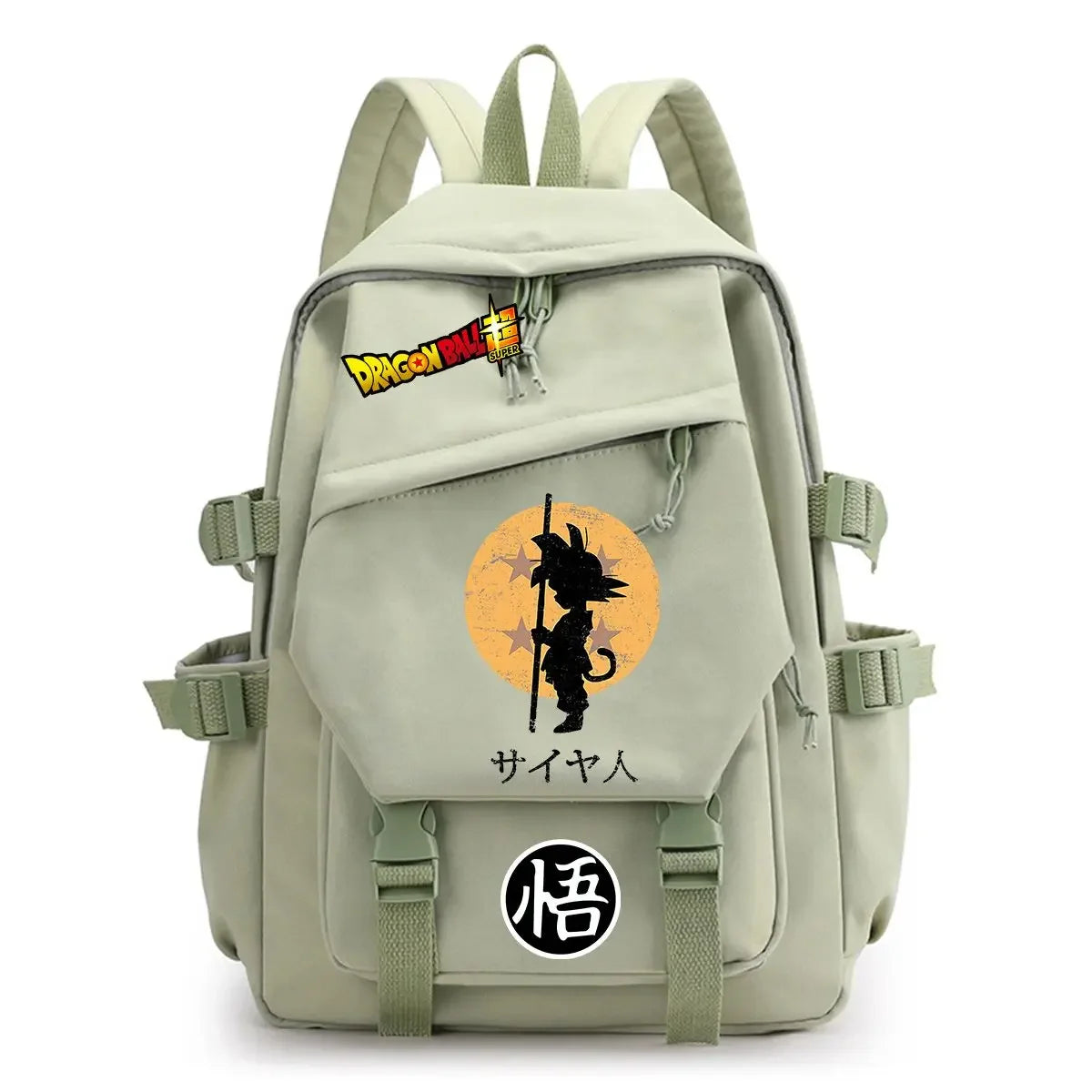 Goku Dragon Ball Backpack – Anime Canvas Bag for School & Travel