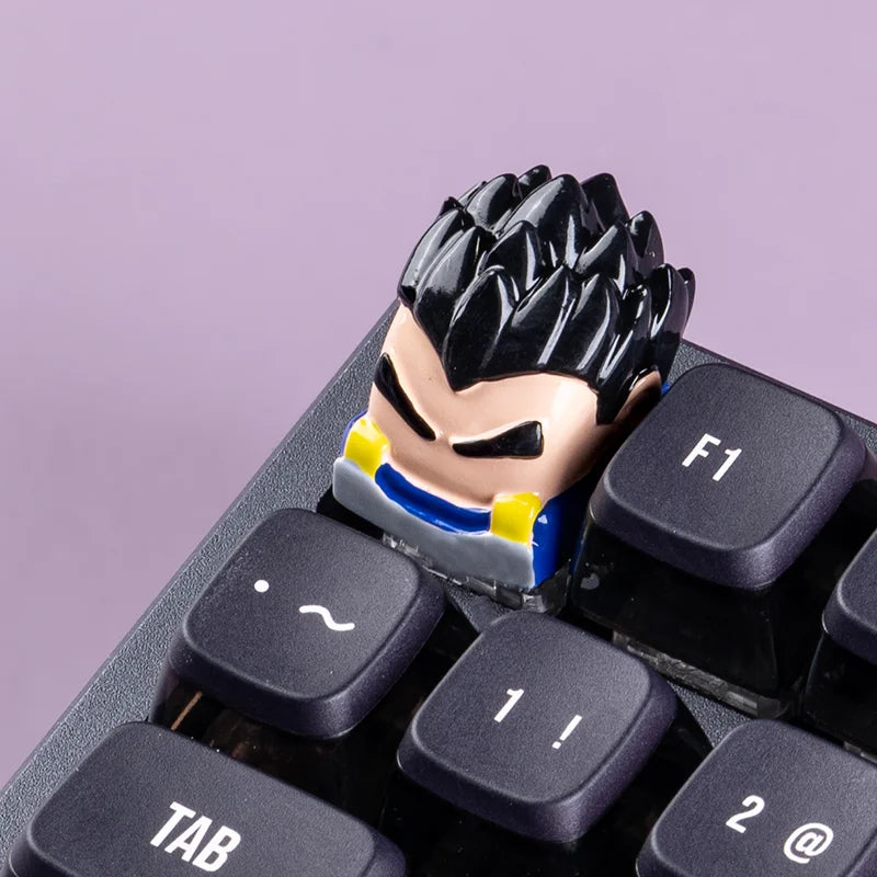 Dragon Ball Son Goku Son Gohan Trunks Master Roshi Character Keycap Creative Single Keycap Mechanical Keyboard Woting Keycaps