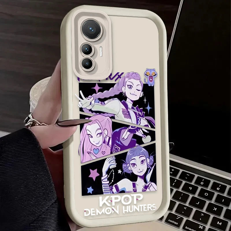 D-demon H-Hunters K-Kpop Case For Xiaomi Poco X7 X6 X5 X3 NFC F7 F6 F5 F3 M7 M6 Pro 4G 5G Mi 12 11 Lite NE 5G 12T 11T 14T Pro