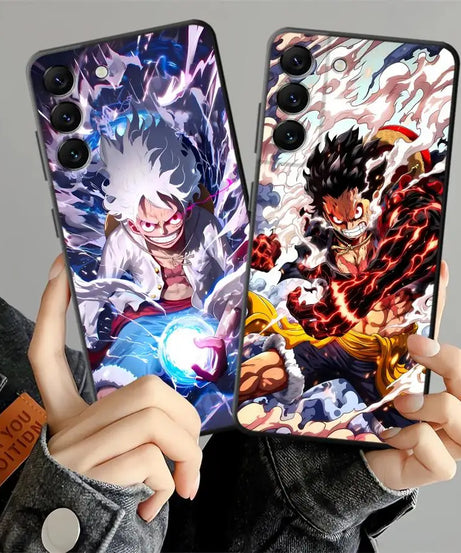 Luffy Ones Pieces Case for Samsung Galaxy A10 A20 A30 A40 A05 A04 A50 A70 A01 A02 A03 A06 Note 20 Ultra 9 10 A07 Phone Cover