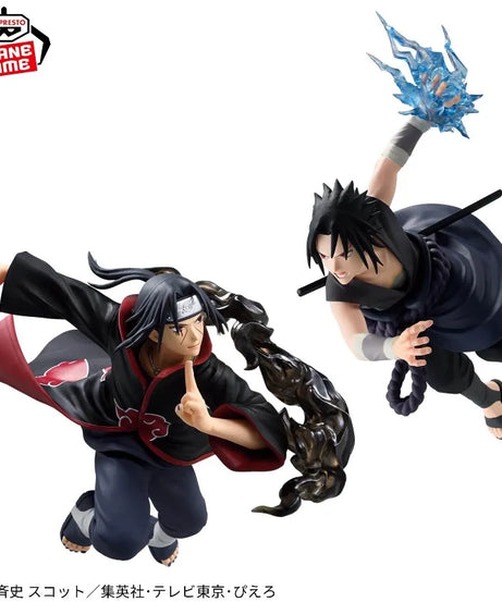 Naruto Uchiha Sasuke Uchiha Itachi PVC Anime Character Model Collection Toys Gifts