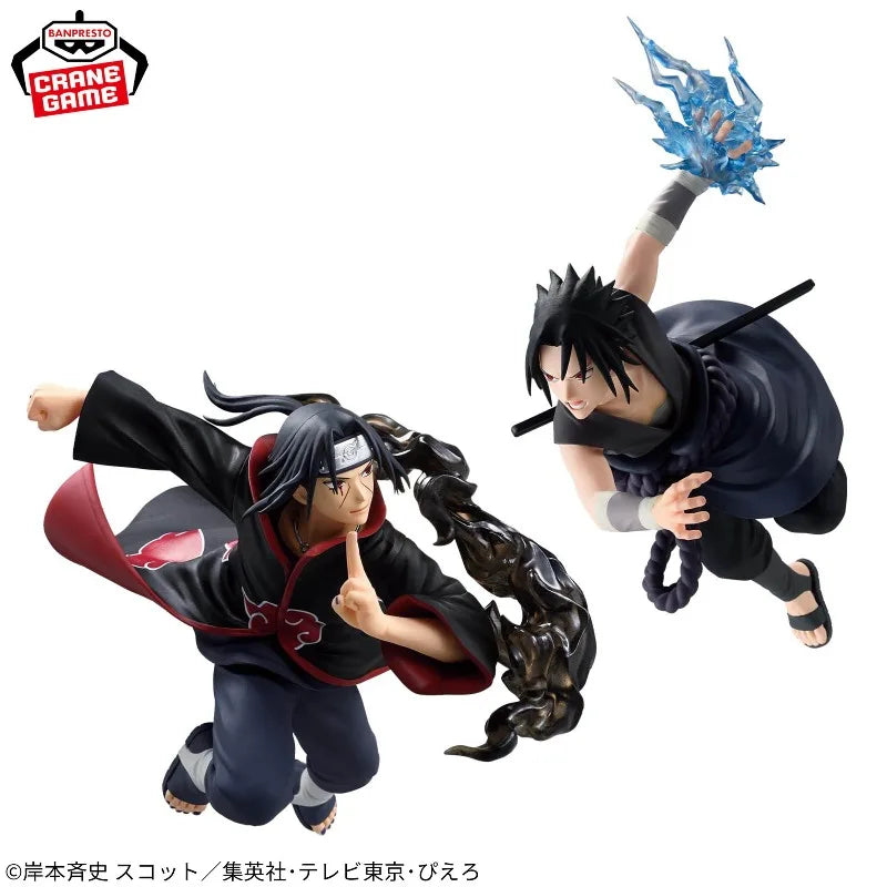 Naruto Uchiha Sasuke Uchiha Itachi PVC Anime Character Model Collection Toys Gifts