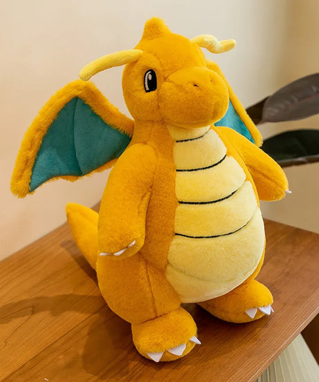 35/85cm Dragonite Pokemon Large Plush Toys Anime Doll Cute Pillow Giant Pokémon Plushie Stuffed Gift for Kids Christmas