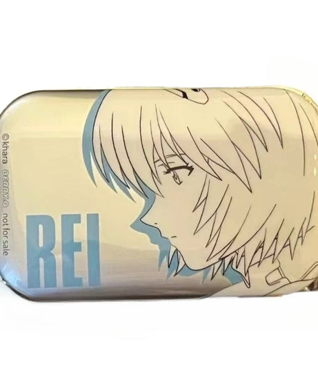 New Century Evangelion Anime Peripheral Badge Ayanami Asuka Special Square Bar Button Backpack Accessories Friends'