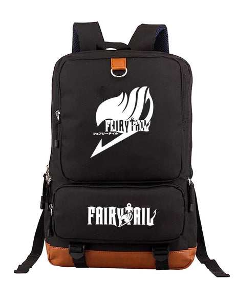Fairy Tail Anime Backpack – Large Laptop & Travel Bag for Students