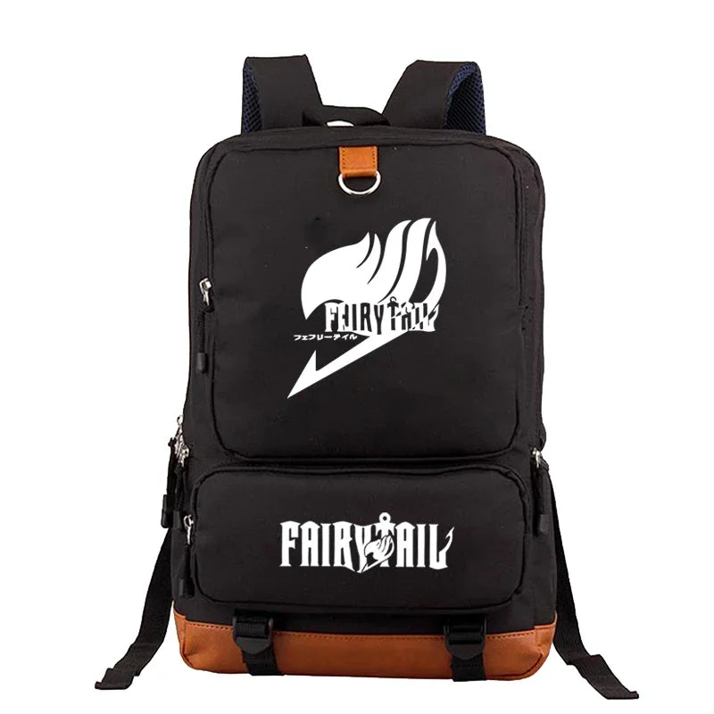 Fairy Tail Anime Backpack – Large Laptop & Travel Bag for Students