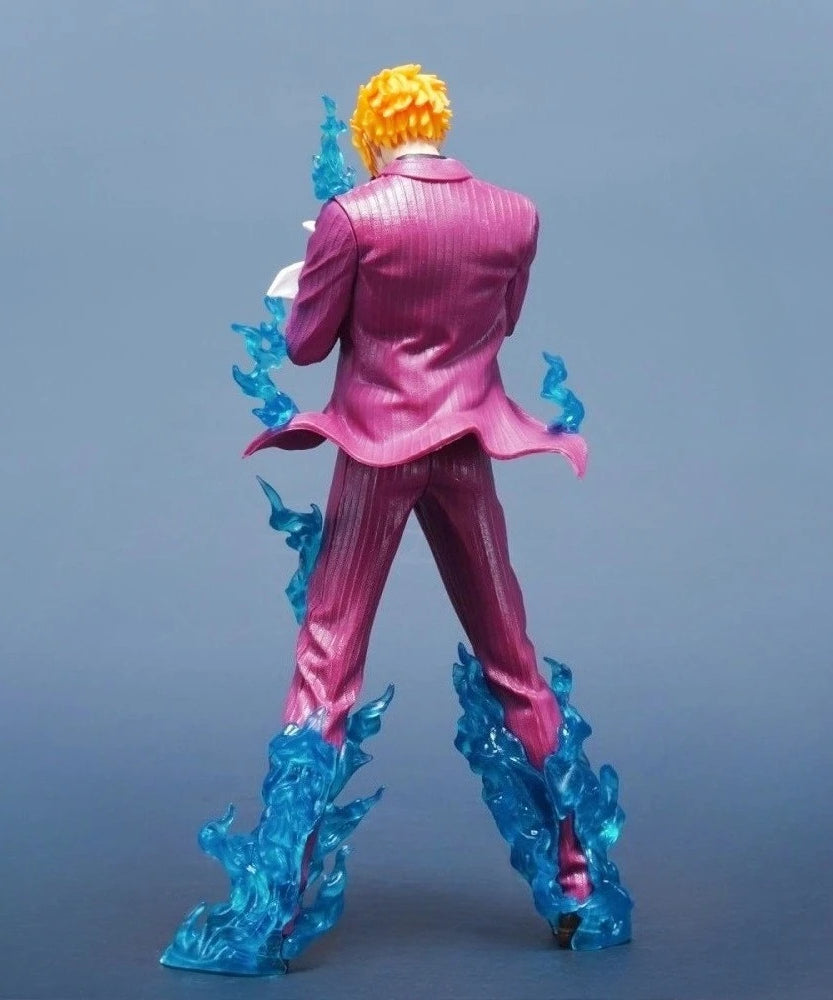 24cm/9.45in Anime ONE PIECE Figure Sanji Action Figures Pvc Statue Desktop Ornamen Collection Model Toys Gifts