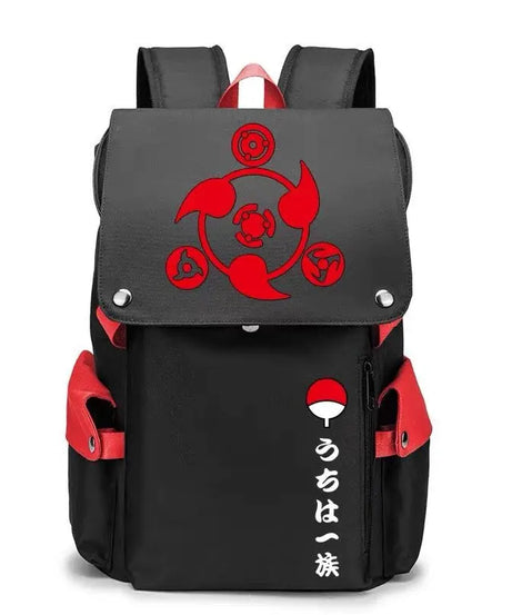 Naruto Anime Laptop Backpack – Large Capacity Travel & School Bag