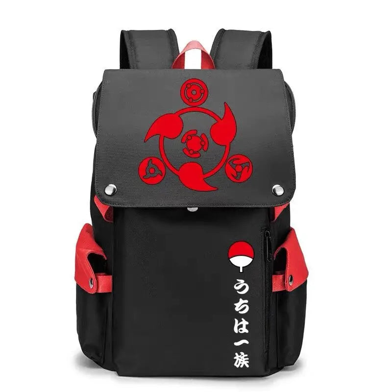 Naruto Anime Laptop Backpack – Large Capacity Travel & School Bag