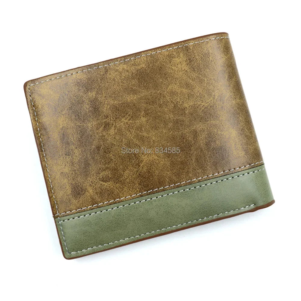 JoJo’s Bizarre Adventure Wallet – Jotaro Kujo Khaki Bifold & Coin Purse