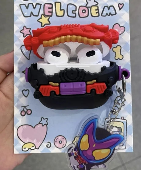 Kamen Rider Gavv Anime Character Creative Personality Headphone Case Airpods1 2 4 Airpods pro Handsome Headphone Case Wholesale