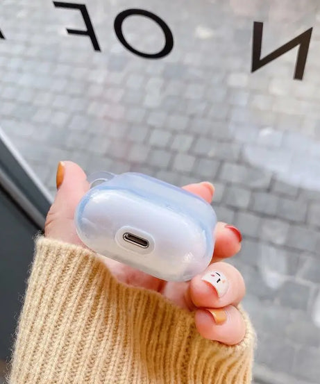 Transparent Bluetooth Earphone Case Anime Chainsaw Man for AirPods Pro2 4 3 Bluetooth Earphone Transparent Case Gifts