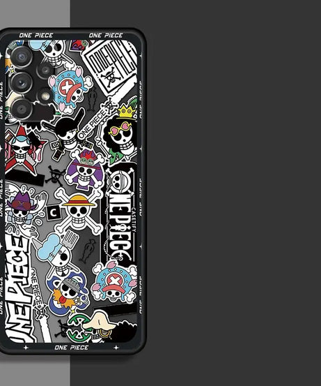 O-neS P-ieceS ZoroS Logo Case for Samsung Galaxy A34 A36 A14 A23 A53 A52S A54 A73 A33 A35 A72 A16 A15 A56 A55 A17 A52 Phone