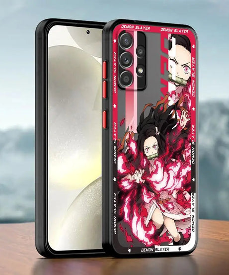 Anime Demons Slayers Soft Cover Phone Case for Samsung Galaxy A52 A16 A53 A21s A24 A22 A73 A32 A34 A72 A25 A15 A33 A54