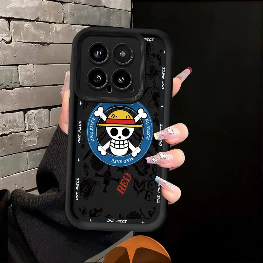 Case for Xiaomi Poco F8 C51 X3 Pro C61 C50 X3 NFC Phone Cover O-neS P-ieceS LuffyS Logo