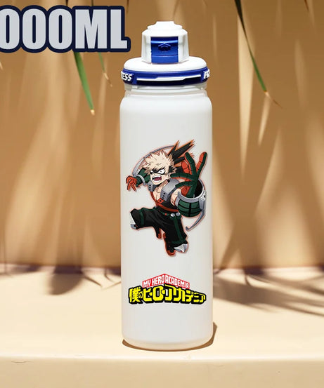 My Hero Academia Bakugo 1000ML Frosted Plastic Cup – Anime Drinkware