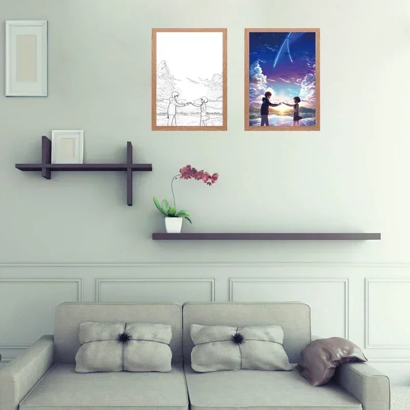 Your Name LED Wall Light — Anime Night Lamp 6