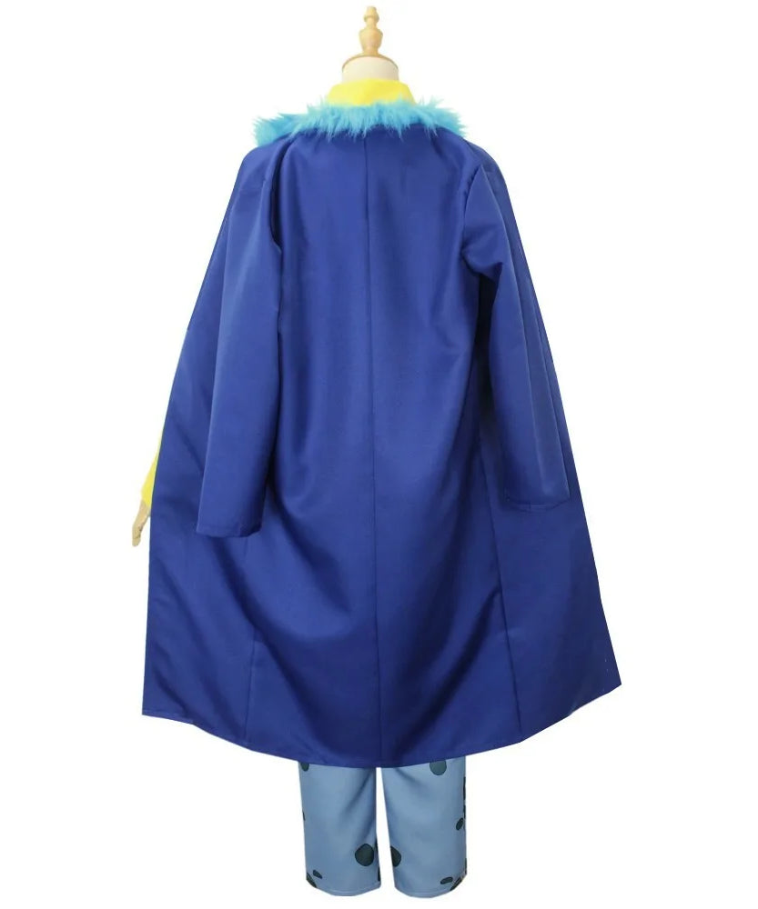 Anime Water Law Tra Falgar Cosplay Costume Trafalgar D Cosplay Suits Uniform For Men Halloween Coat Death Technician Hat