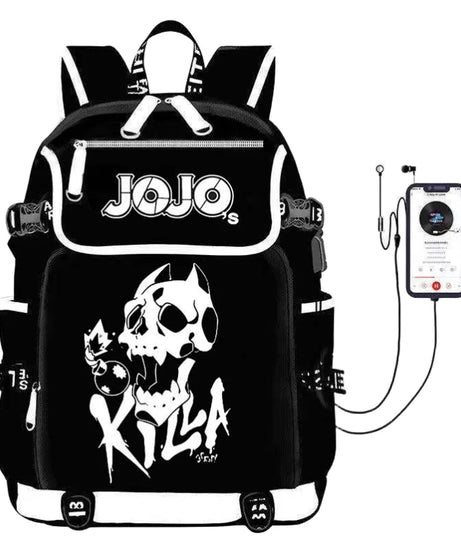 JoJo's Bizarre Adventure Anime Backpack Student School Shoulder Bag Large Capacity Youth Outdoor Travel Backpack Fashion Gift