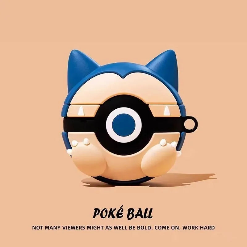 Pokemon  Case silicone For AirPods 3 Protective sleeve For AirPods Pro 1/2/Pro2 Cover 3D silicone Fall prevention Case