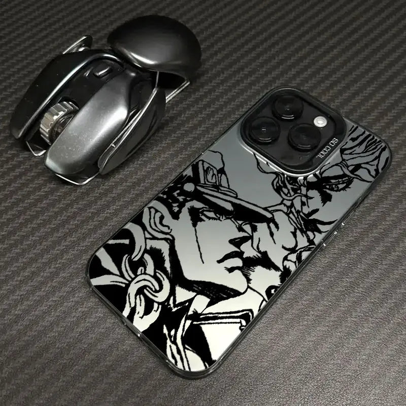 JoJos Bizarre Adventure Art Coque For Apple iPhone 16e 16 14 15 13 11 Pro Max Case 15 Plus 12 13 Mini 16e Shockproof Phone Cover