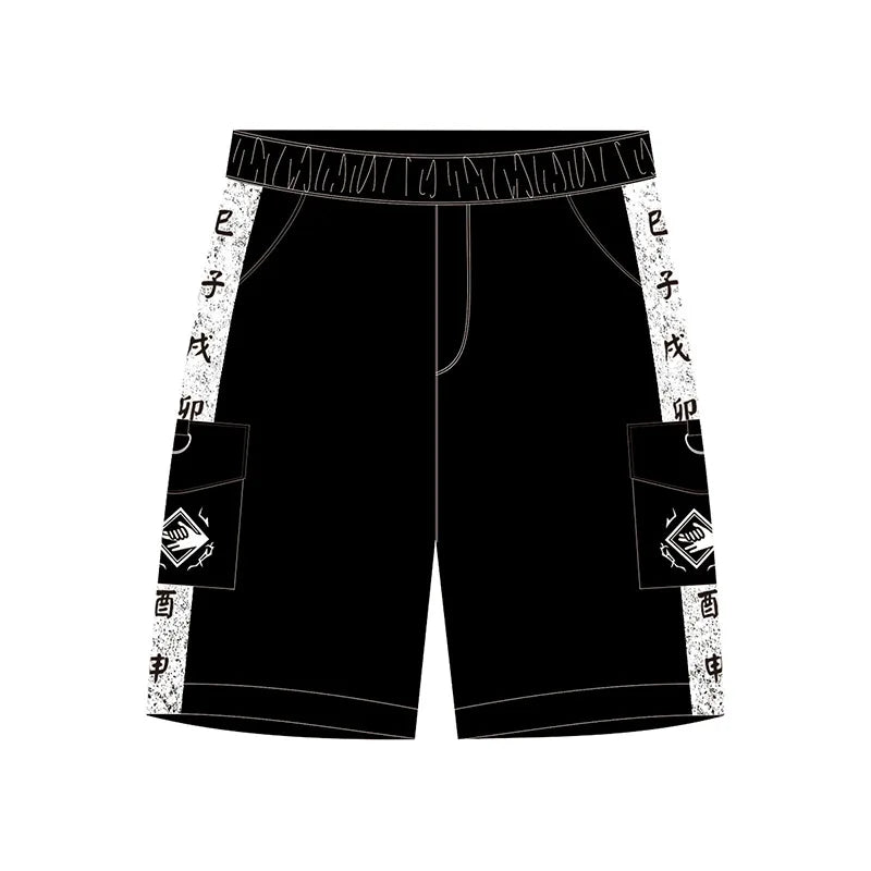 Jujutsu Kaisen Five Strips of Wushu Shorts Anime peripherals Character Beach Pants Casual Daily Sports Overalls Fan Gift